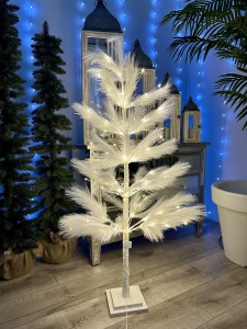 Drzewko Pampas ciepłe LED 120 