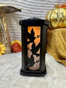 Znicz solarny metalowy 25  