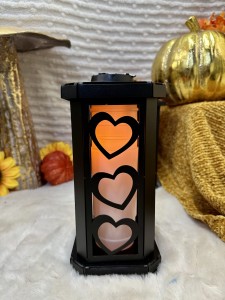 Znicz solarny metalowy 25  