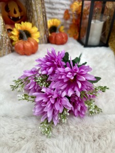 Bukiet kwiatów fiolet 37  