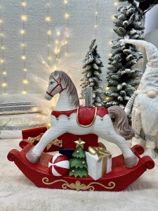 Stojak na choinkę koń na biegunach 61