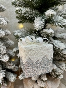 Zawieszka srebrna prezent  