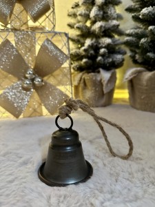 Zawieszka dzwonek brązowy 24