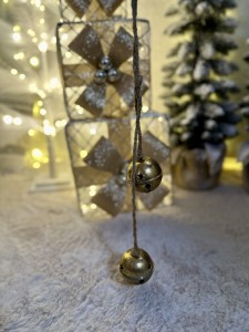 Zawieszka dzwonki złote 48