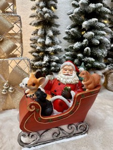 Mikołaj na saniach 25