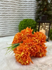 Chryzantema bukiet pomarańczowy 58