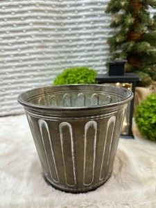 Osłonka metalowa szara 21