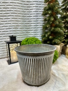 Osłonka metalowa szara 21 