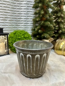 Osłonka metalowa szara 19 