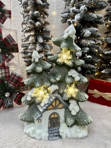 Domek ośnieżony LED 47