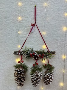 Dekoracja świąteczna na ścianę 60