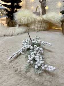 Gałązka biało-zielona 58