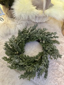 Wianek świąteczny zielony 55