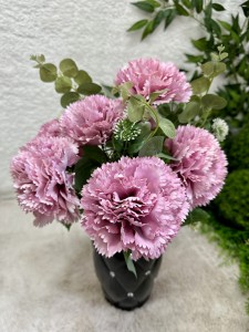 Bukiet goździków fioletowych 47   