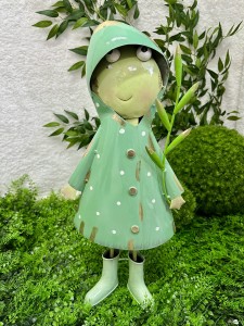 Żaba metalowa w płaszczu 57