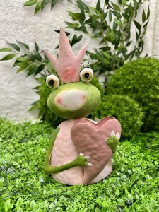 Żaba metalowa Pani  31