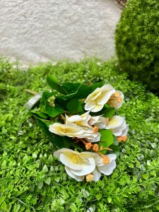 Bratki białe real touch 36