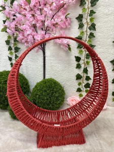 Osłonka pod kompozycje czerwona  52 