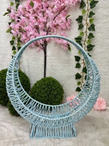 Osłonka pod kompozycje niebieska 52   