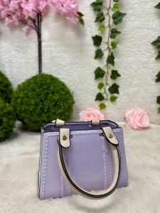 Wazon torebka fioletowa 14   