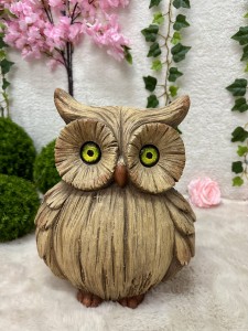 Sowa ceramiczna solarna 36