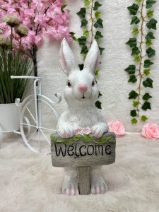 Zając  ceramiczny welcome 44