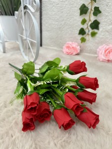 Róża czerwona  bukiet 43   