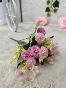 Bukiet stokrotek różowy 29    