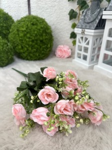 Bukiet różyczki pudrowy róż 50   