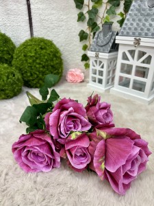 Bukiet róż fioletowy 67 