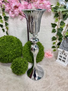 Wazon Kielich- srebrny 55