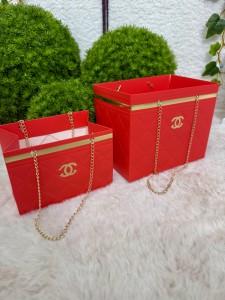 Zestaw czerwony  torebek  2szt.  