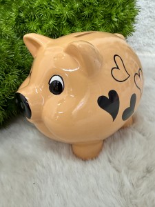 Skarbonka świnka pomarańczowa  14 