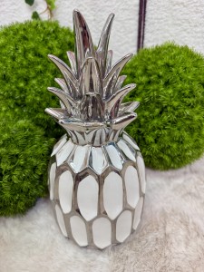 Ananas  biało-srebrny  31 