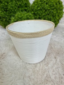 Osłonka biała   pleciona  15  