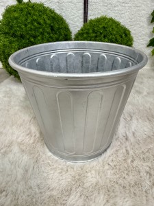 Osłonka metalowa srebrna  21  