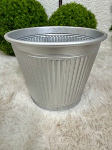 Osłonka metalowa srebrna  19