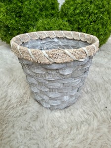 Osłonka  pleciona szara  14