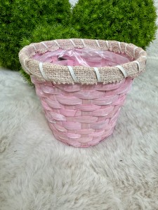 Osłonka  pleciona różowy  14 