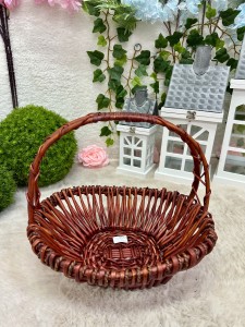 Koszyk wiklinowy brązowy  30