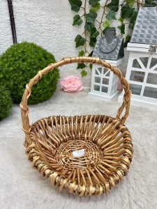 Koszyk wiklinowy pomarańczowy  26 