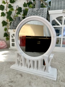 Lustro białe LED family 21 