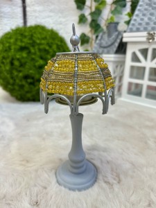 Świecznik metalowy parasol 24