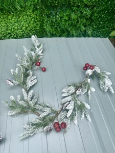 Girlanda  ośnieżona 160