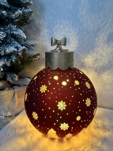 Bombka LED czerwona obrotowa 35 