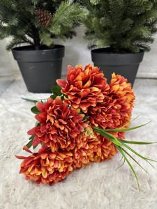 Chryzantema bukiet ombre 60  