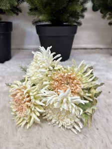 Chryzantema bukiet ecru 40 