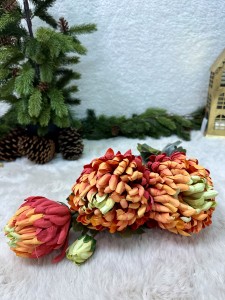 Chryzantema bukiet czerwony 60   
