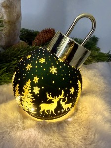 Bombka LED zielona     15   