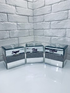 Zestaw pojemników kawa, herbata, cukier 14